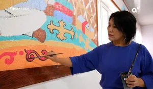 Город в лицах: история художника по росписи стен на Almaty TV