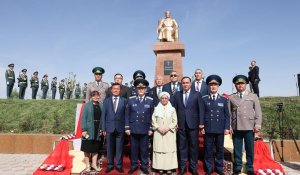 В Жамбылской области отметили 115-летие Бауыржана Момышулы