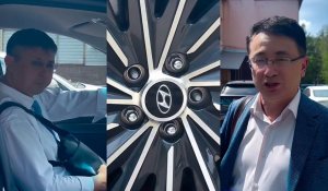 В Талдыкоргане повредили автомобиль адвокатов Шерзата Болата