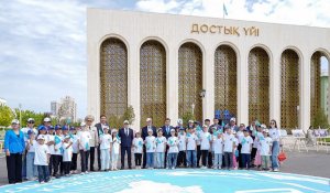 В Туркестане отметили праздник единства народа