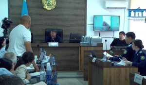 В суде показали видео убийства Шерзата: крики, плач, удары ножом