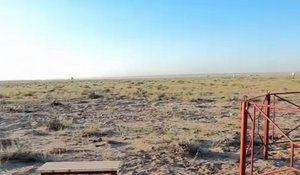 Под Актау установили мемориал в память жертв крушения самолета AZAL