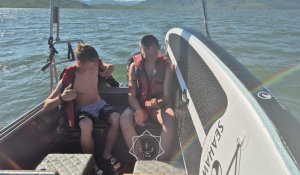 Двое несовершеннолетних спасены на Бухтарминском водохранилище