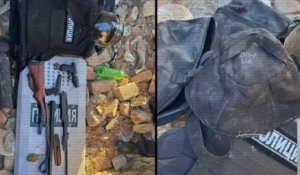 Во время январских событий пропавшее полицейское оружие было найдено