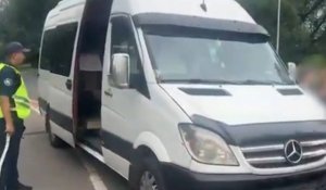 Полиция задержала пьяного водителя автобуса, перевозившего детей в Алматы