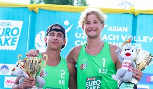 Историческое золото: казахстанские спортсмены стали чемпионами Азии по пляжному волейболу