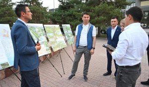 Дархан Сатыбалды ознакомился с проектом модернизации комплекса «Атакент»