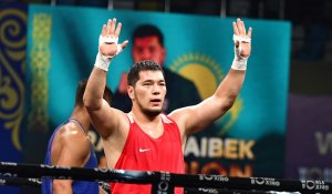 Айбек Оралбай принес Казахстану восьмую золотую медаль ЭКМ по боксу