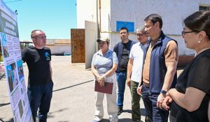 Аким Алматы ознакомился с модернизацией очистных сооружений и состоянием накопителя «Сорбулак»
