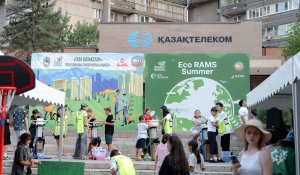 Эко-фест на Арбате: RAMS QAZAQSTAN и EcoNetwork собрали более 3500 горожан в поддержку «Таза Қазақстан»