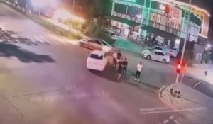 Разборки между группировками: В Конаеве мужчину намеренно сбили на большой скорости