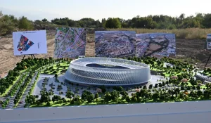 По стандартам UEFA: Дархан Сатыбалды представил проект стадиона на 35 тысяч зрителей в Алматы