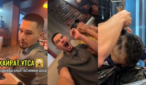 Победа «Кайрата» стоила болельщику волос: тиктокеру сбрили голову после матча