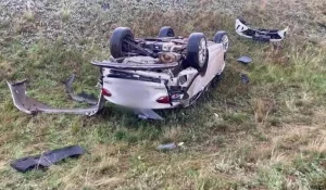 Chevrolet опрокинулся в кювет: двое погибли в жуткой аварии под Павлодаром