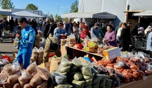 В Астане проходит сельскохозяйственная ярмарка продукции Актюбинской области