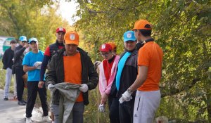 В Усть-Каменогорске прошел Всемирный день чистоты