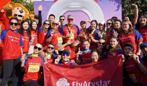 FlyArystan объединил города Казахстана на Almaty Marathon 2025