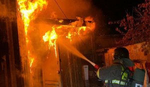 Пожар лишил крова семью с 13 детьми в Жамбылской области