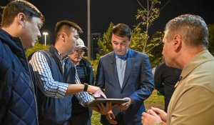 Алматы станет ярче: аким проверил темпы работ по освещению города