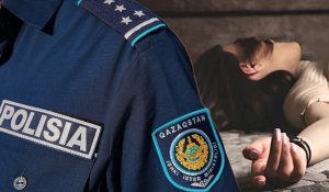 В Караганде в опорном пункте полиции нашли тело женщины и майора без сознания