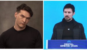 Нурлан Сабуров пошутил над Павлом Дуровым на финале Astana Hub Battle