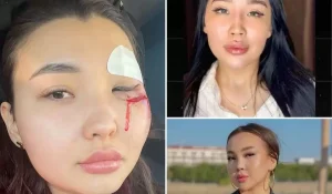 В Атырау блогершу вывезли за город и избили возле кладбища