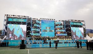 Юбилейная декада: в Атырау отметили 90-летие Жумекена Нажимеденова