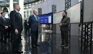 Президенты Казахстана и Азербайджана посетили Международный центр искусственного интеллекта Alem.ai