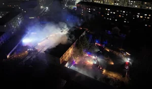 В Алматы полностью потушен пожар в детском доме «Перзент»: все дети эвакуированы, пострадавших нет