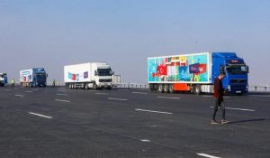 Трасса Алматы-Шымкент стала полностью четырехполосной