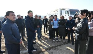 Аким Алматы встретился с жителями микрорайона «Рахат-Мадениет»