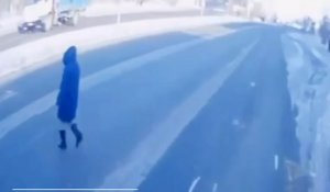 Машина насмерть сбила пожилую женщину: видеокамера зафиксировала момент трагедии в Костане
