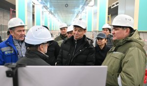 Озвучены сроки завершения строительства станции метро «Калкаман»