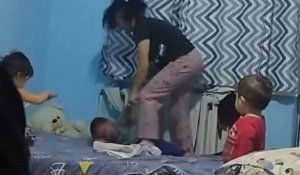 Привязала к батарее и избивала: в Жаркенте расследуют видео с издевательством над ребенком