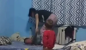 В Жетысу арестована мать, привязавшая и жестоко избившая собственного ребёнка