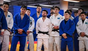 Сборные Казахстана готовятся к Grand Slam по дзюдо и чемпионату Азии