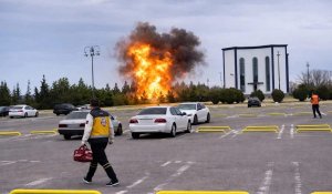 Дрон упал в аэропорту Нахичевани: Азербайджан вызвал посла Ирана