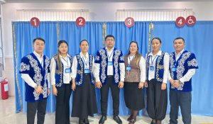 Жителями Мангистауской области запущен челлендж в национальной одежде на республиканском референдуме