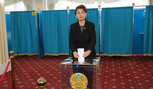 Аида Балаева проголосовала на референдуме