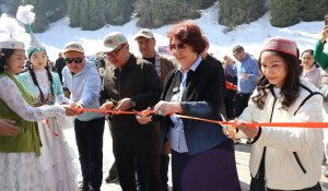 В Иле-Алатауском государственном национальном парке открылся визит-центр «Бұтақты"