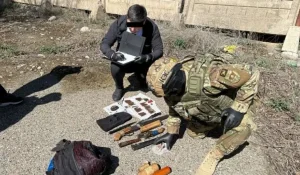 В Токмоке обнаружен схрон с оружием, связанный с ОПГ Кольбаева