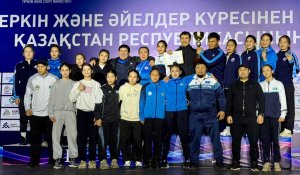 Алматинские спортсменки успешно выступили на чемпионате Казахстана по женской борьбе