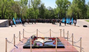 В Карагандинской области почтили память участников Великой Отечественной войны