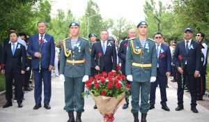 В Алматинской области почтили память героев войны