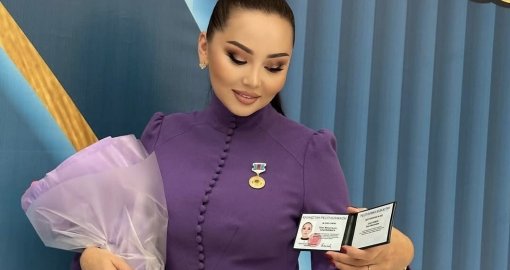 Баян Алагузова получила звание «Заслуженного деятеля Казахстана»