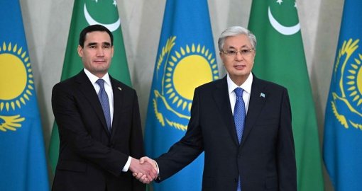 Токаев провел переговоры с Бердымухамедовым-младшим