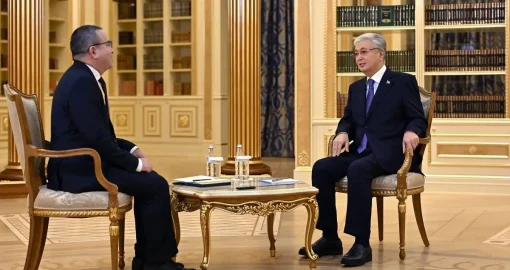 Токаев дал обширное интервью газете Turkistan