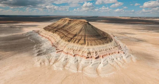 «Лунные пейзажи Шёлкового пути». The Washington Post рассказал миру о Мангистау