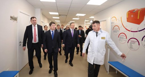 В Мангистау открыли вторую в стране уникальную станцию скорой помощи