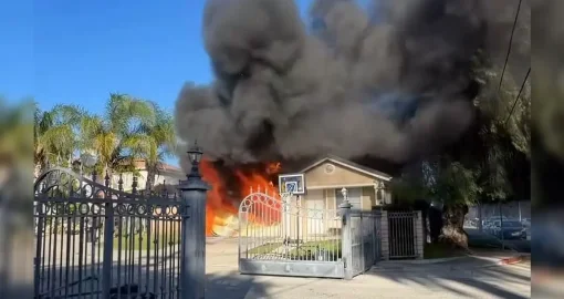 Дом казахстанского боксера сгорел в Лос-Анджелесе